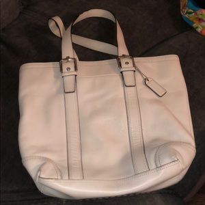 White Coach Bag